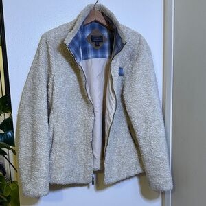 Pendleton Cream Teddy Jacket - Size XL